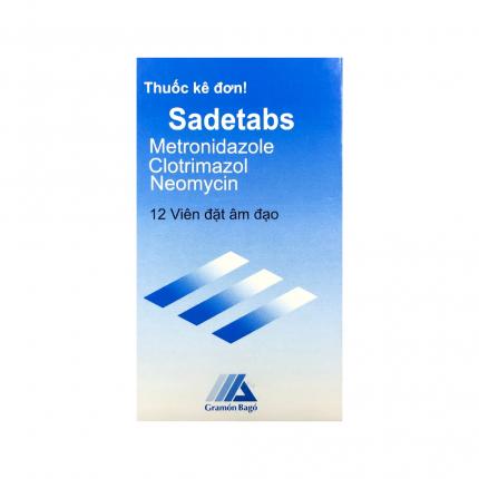 Thuốc Sadetabs (500mg) - Điều trị viêm nhiễm âm đạo