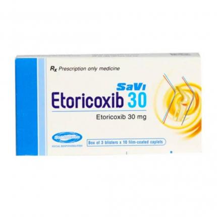 Mặt trước SaVi Etoricoxib 30mg