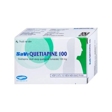 Thuốc Savi Quetiapine 100 - Điều trị tâm thần phân liệt