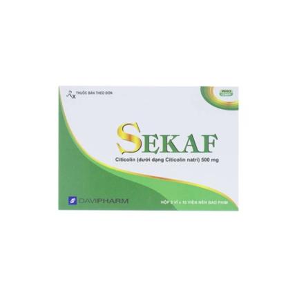 Thuốc Sekaf 500mg - Điều trị các rối loạn mạch máu não