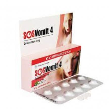 Thuốc Sosvomit 4 điều trị buồn nôn & nôn do hoá trị & xạ trị