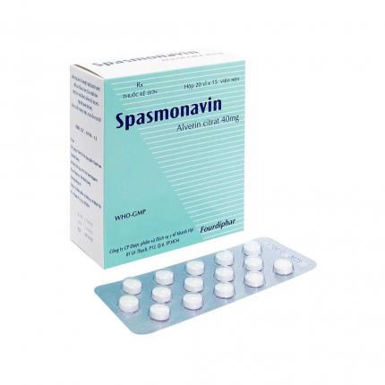 Thuốc Spasmonavin (40mg) - Điều trị đau bụng kinh, dạ dày, đại tràng