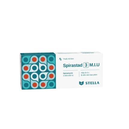 Spirastad Spiramycin 3 M.i.u Stella