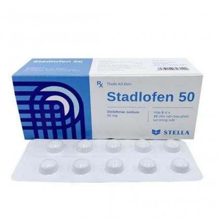 Thuốc Stadlofen 50 Stella giảm đau hộp 5 vỉ x 10 viên