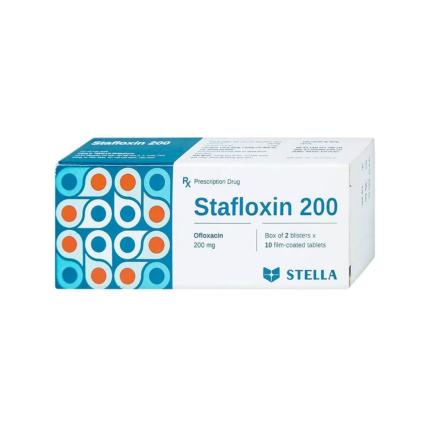 Thuốc Stafloxin Stella 200mg