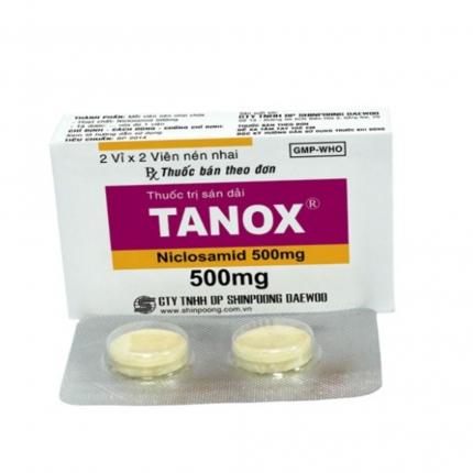 Thuốc Tanox 500Mg Trị giun sán