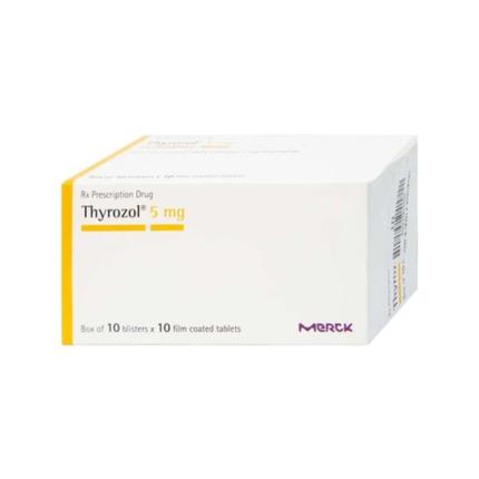 Thuốc Thyrozol 5mg