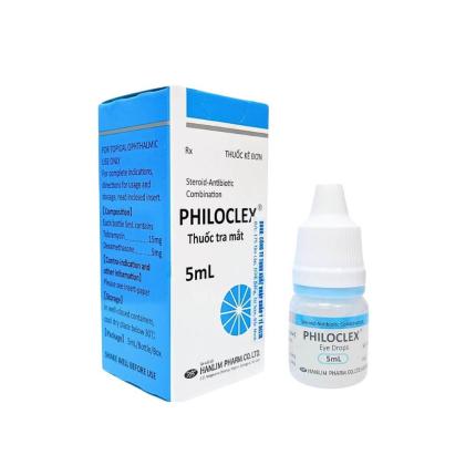 Thuốc tra mắt Philoclex 5ml