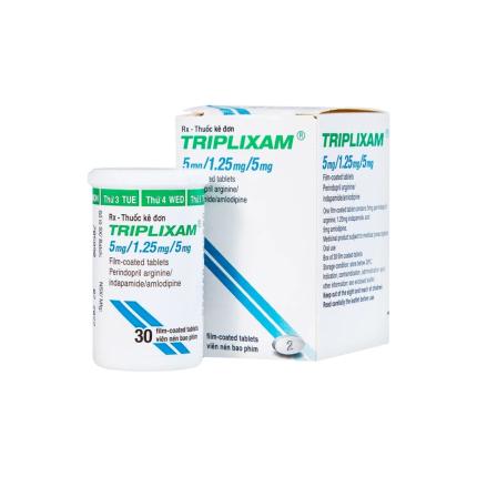 Thuốc Triplixam 5mg1 25mg5mg