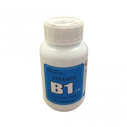 Thuốc Vitamin B1 - Bổ sung vitamin B1 lọ 2000 viên