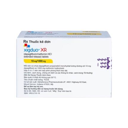 Thuốc Xigduo XR 10mg/1000mg Astrazeneca