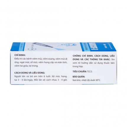 Thuốc xịt tai, mũi, họng Hadocort-D lọ 15ml