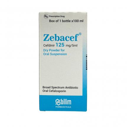 Thuốc Zebacef 125mg/5ml - Điều trị nhiễm khuẩn