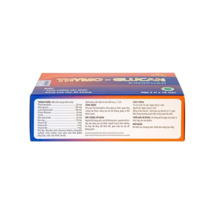 Thymo-Glucan Kingphar - Nâng cao sức đề kháng cho cơ thể
