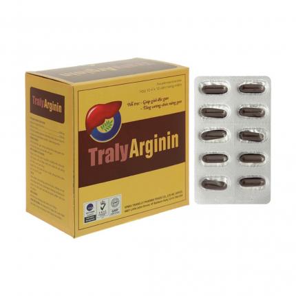 TralyArginin hỗ trợ giải độc gan
