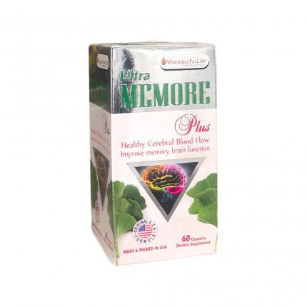 Ultra Memore Plus (60 viên) - Tăng cường tuần hoàn máu não