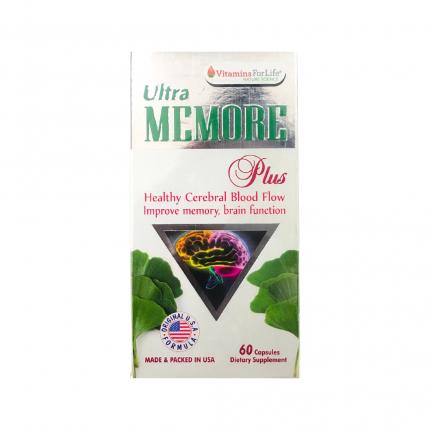 Ultra Memore Plus (60 viên) - Tăng cường tuần hoàn máu não