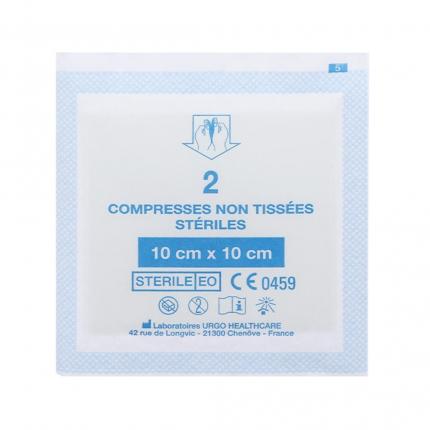 Urgo Compresses Stériles sạch vết thương 10cm x 10cm hộp 10 miếng