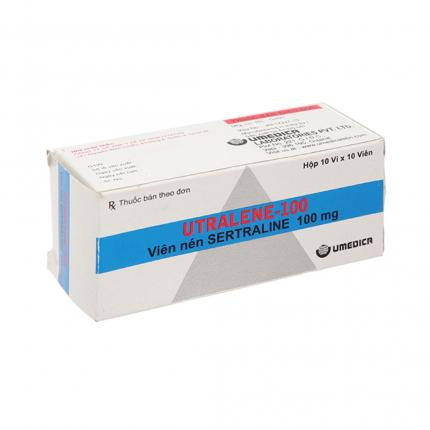 Utralene-100 - Điều trị chứng trầm cảm, rối loạn ám ảnh cưỡng bức