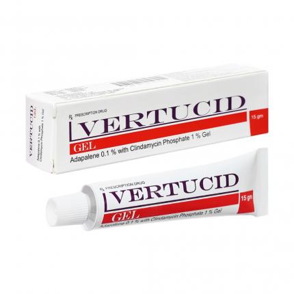 Vertucid - Gel bôi mụn trứng cá