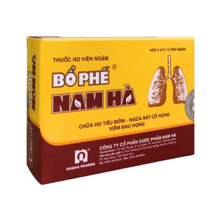 Viên ngậm bổ phế Nam Hà Chỉ khái lộ