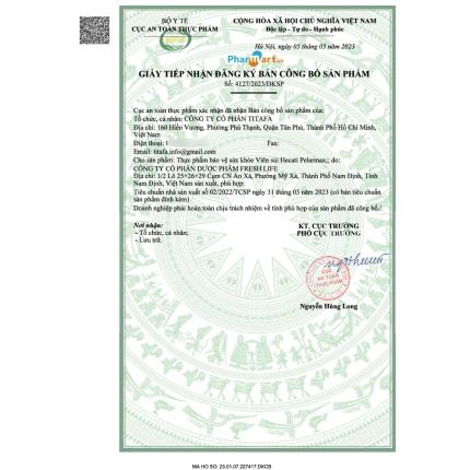 Viên Sủi Hecati Pelarmax CTCP Dược Phẩm Sunuri