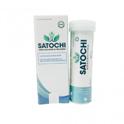 Viên sủi Satochi - Hỗ trợ ổn định đường huyết