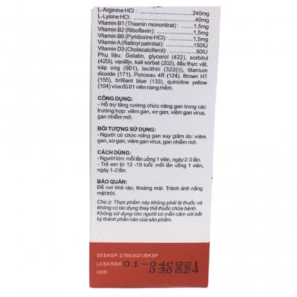 Thành phần và hướng dẫn dùng Arylin