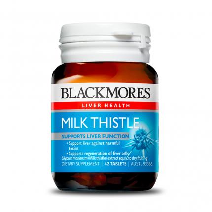 Viên uống Blackmores Milk thistle - Hỗ trợ thải độc gan