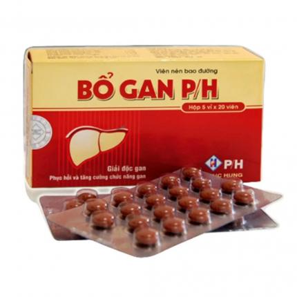 Viên uống bổ gan P/H - Giải độc, bảo vệ gan