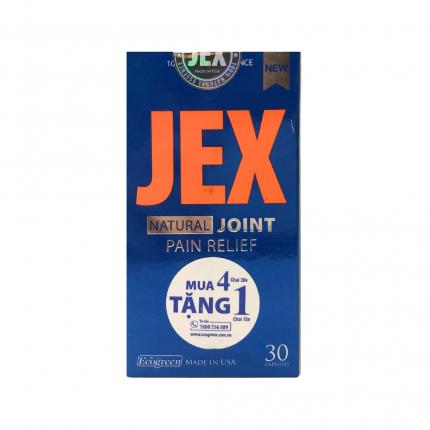 Viên Uống Bổ Khớp Jex Natural Joint Pain Relief Ecogreen 30 Viên