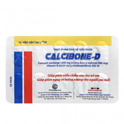 Viên uống Calcibone D