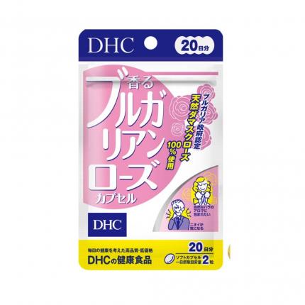 Viên uống DHC thơm cơ thể - Bulgarian Rose Capsule (20 ngày)