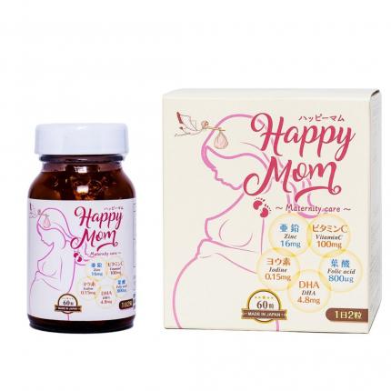 Viên Uống Happy Mom Jpanwell Bổ Sung Vitamin Cho Phụ Nữ Mang Thai