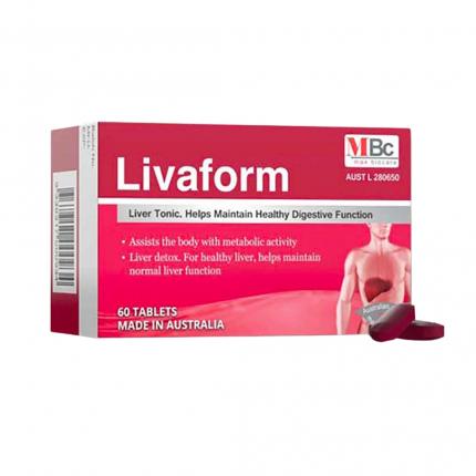 Viên Uống Livaform - Hỗ trợ tăng cường thải độc gan