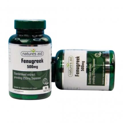 Natures Aid Fenugreek 500mg