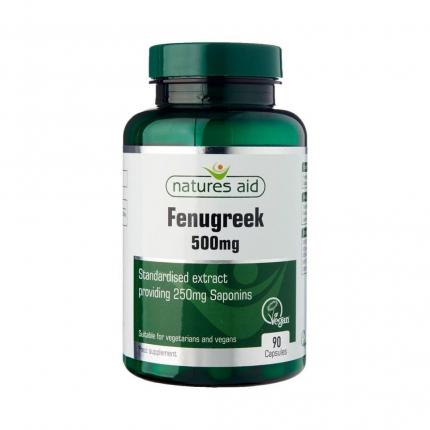 Natures Aid Fenugreek 500mg