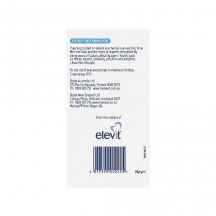 Menevit Male Fertility Supplement