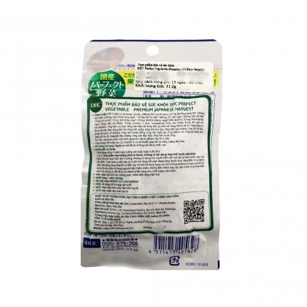 DHC rau củ 15 ngày