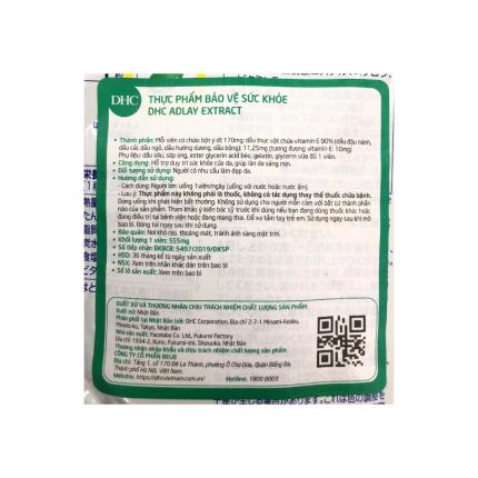 Viên Uống Sáng Da DHC Adlay Extract (30 Viên)