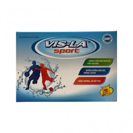 Vis-La Sport - Hỗ trợ giảm tình trạng mệt mỏi, háo nước