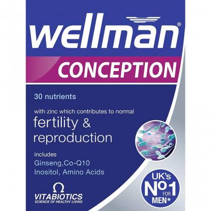 Vitabiotics Wellman Conception - Hỗ trợ sinh sản cho nam