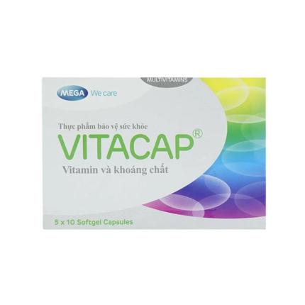 Viên uống Vitacap Mega We Care bổ sung Vitamin và khoáng chất cho cơ thể