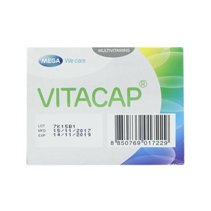 Viên uống Vitacap Mega We Care bổ sung Vitamin và khoáng chất cho cơ thể