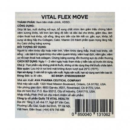 Hướng dẫn sử dụng Vital Flex Move