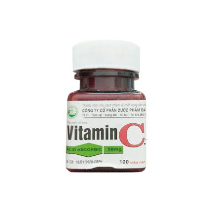 Vitamin C 50mg Đại Y (100 Viên)