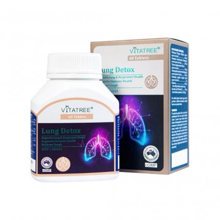 Vitatree Lung Detox - Giảm các triệu chứng ho