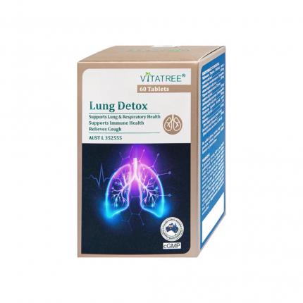 Vitatree Lung Detox - Giảm các triệu chứng ho