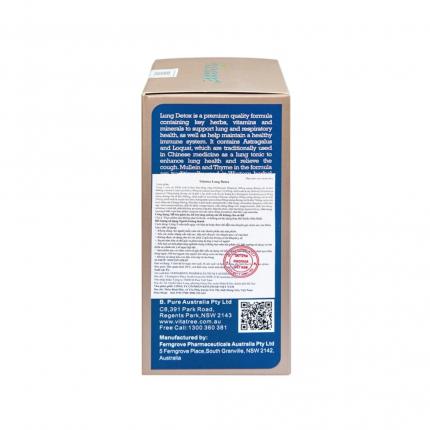Hướng dẫn sử dụng Vitatree Lung Detox