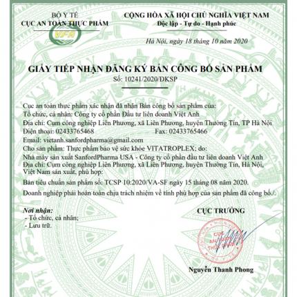 Giấy đăng ký sản phẩm